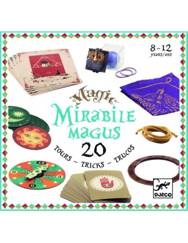 Aprende magia con Mirabile Magus – Djeco caja accesorios